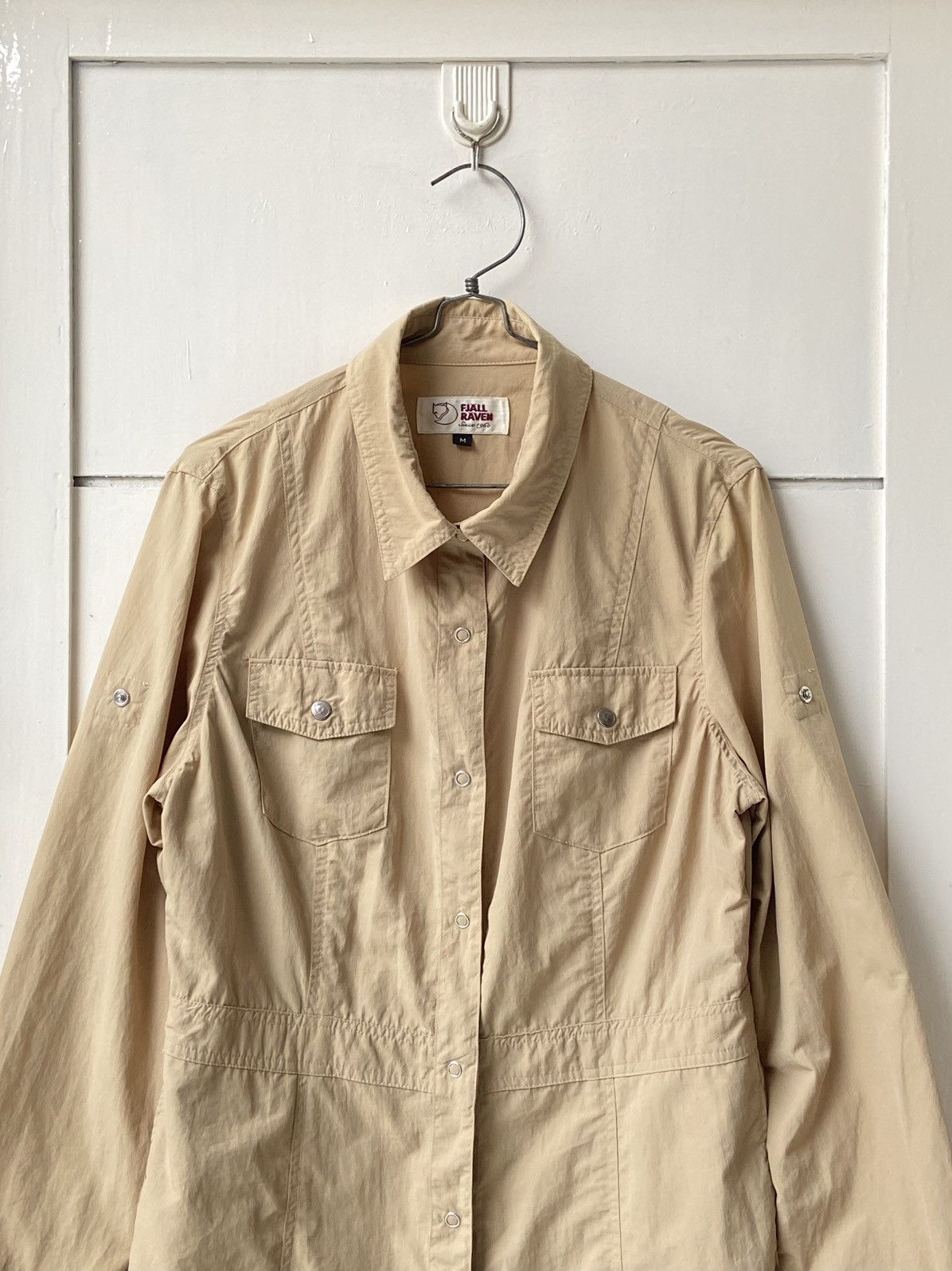 Fjallraven × Japanese Brand × Vintage FJALL RAVEN Brown Shirt Size US S / EU 44-46 / 1 - 2 Thumbnail