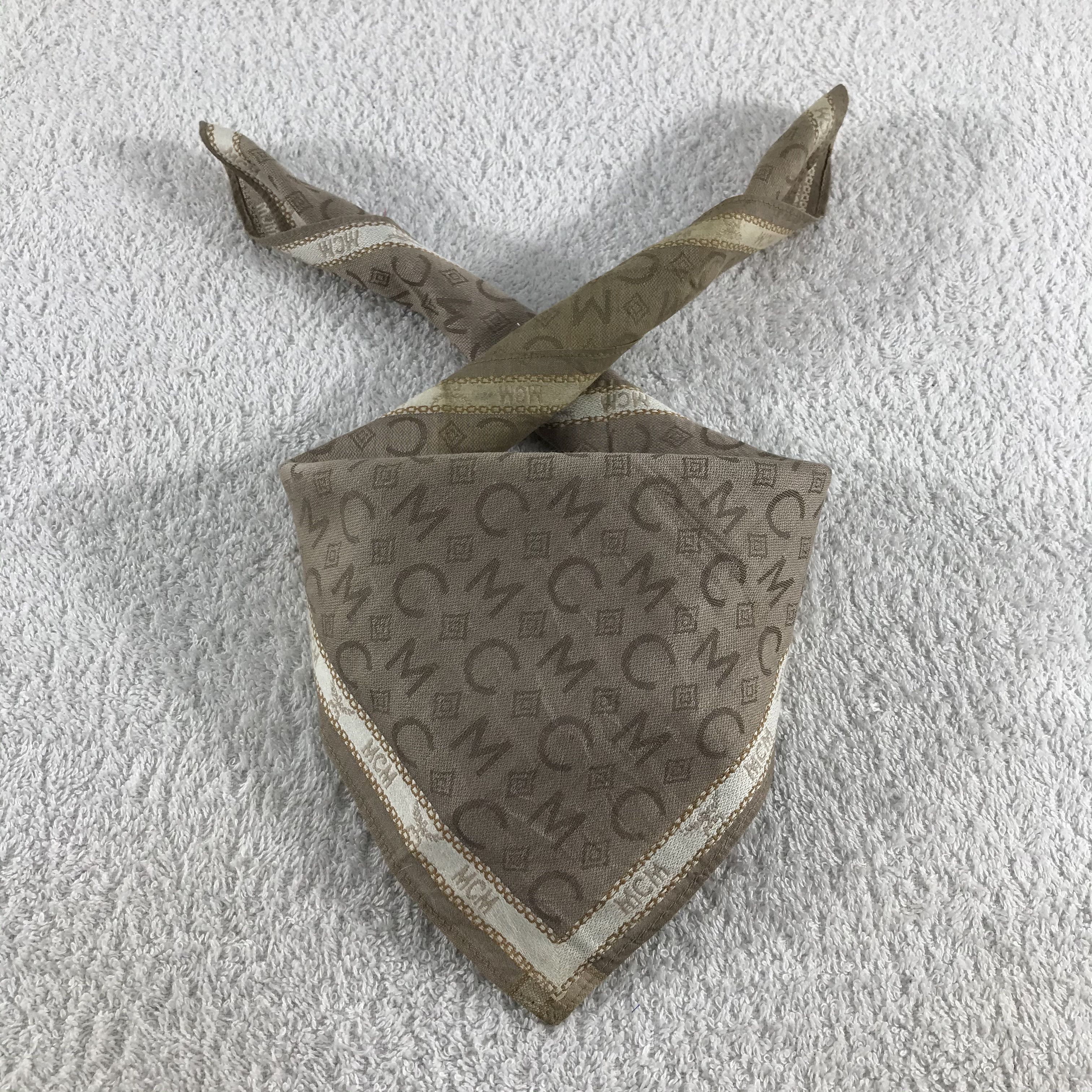 MCM × Vintage MCM Bandana / Handkerchief / Neckerchief - S107 Size ONE SIZE - 3 Thumbnail