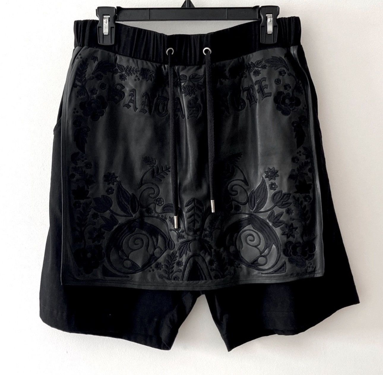 SKINGRAFT SkinGraft leather panel shorts runway sample M​​​​​ 1/1 Size 30" / US 8 / IT 44 - 4 Thumbnail