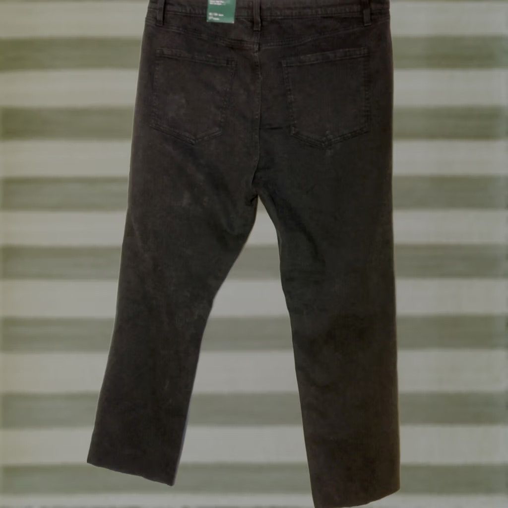 Vintage Wild Fable Women Jeans 18 High Rise Slim Black Distressed Denim Size 40" / US 18 - 1 Thumbnail