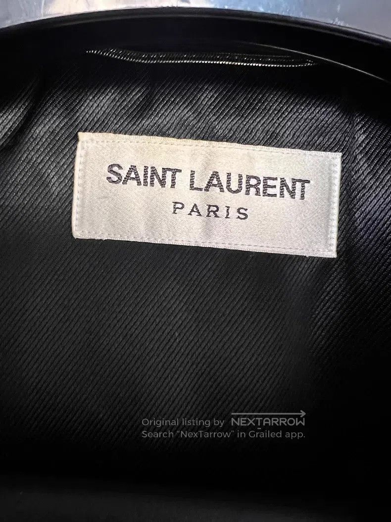 Saint Laurent Paris Saint Laurent Paris Biker Leather Jacket Size US S / EU 44-46 / 1 - 3 Thumbnail