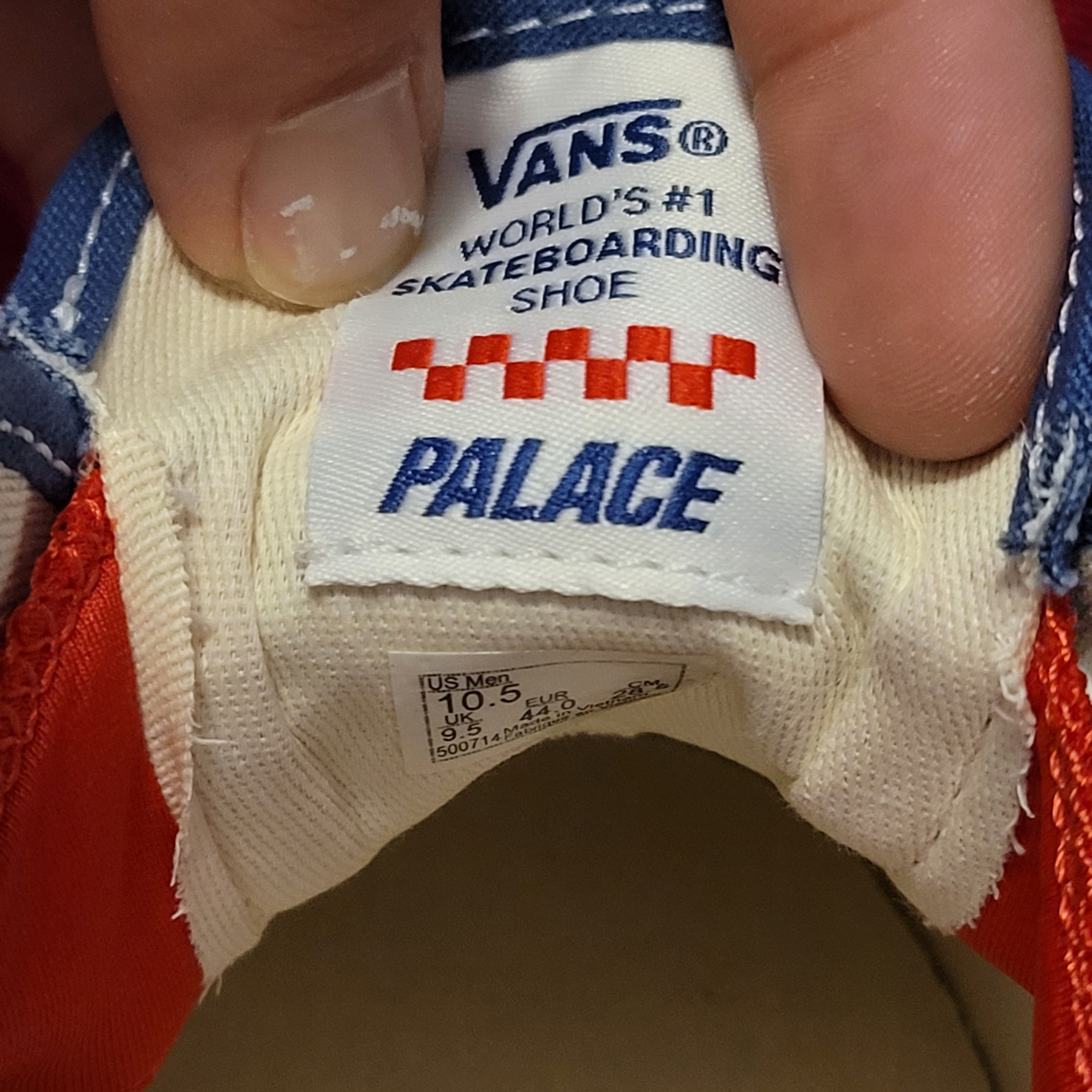Palace × Vans Skate authentic C Size US 10.5 / EU 43-44 - 9 Thumbnail