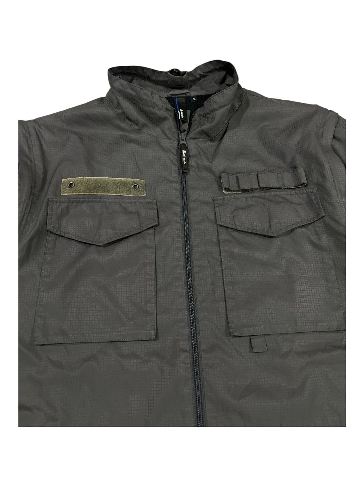 Airwalk Y2K Airwalk Tech-Wear Detachable Sleeve Cargo Pocket Jacket Size US XL / EU 56 / 4 - 6 Thumbnail