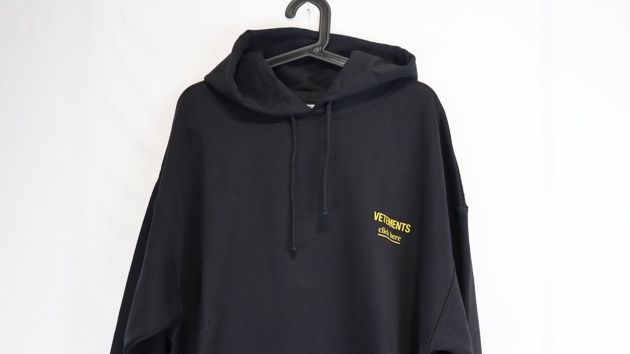 Vetements o1rshd1 Hoodie in Black Size US XS / EU 42 / 0 - 2 Thumbnail