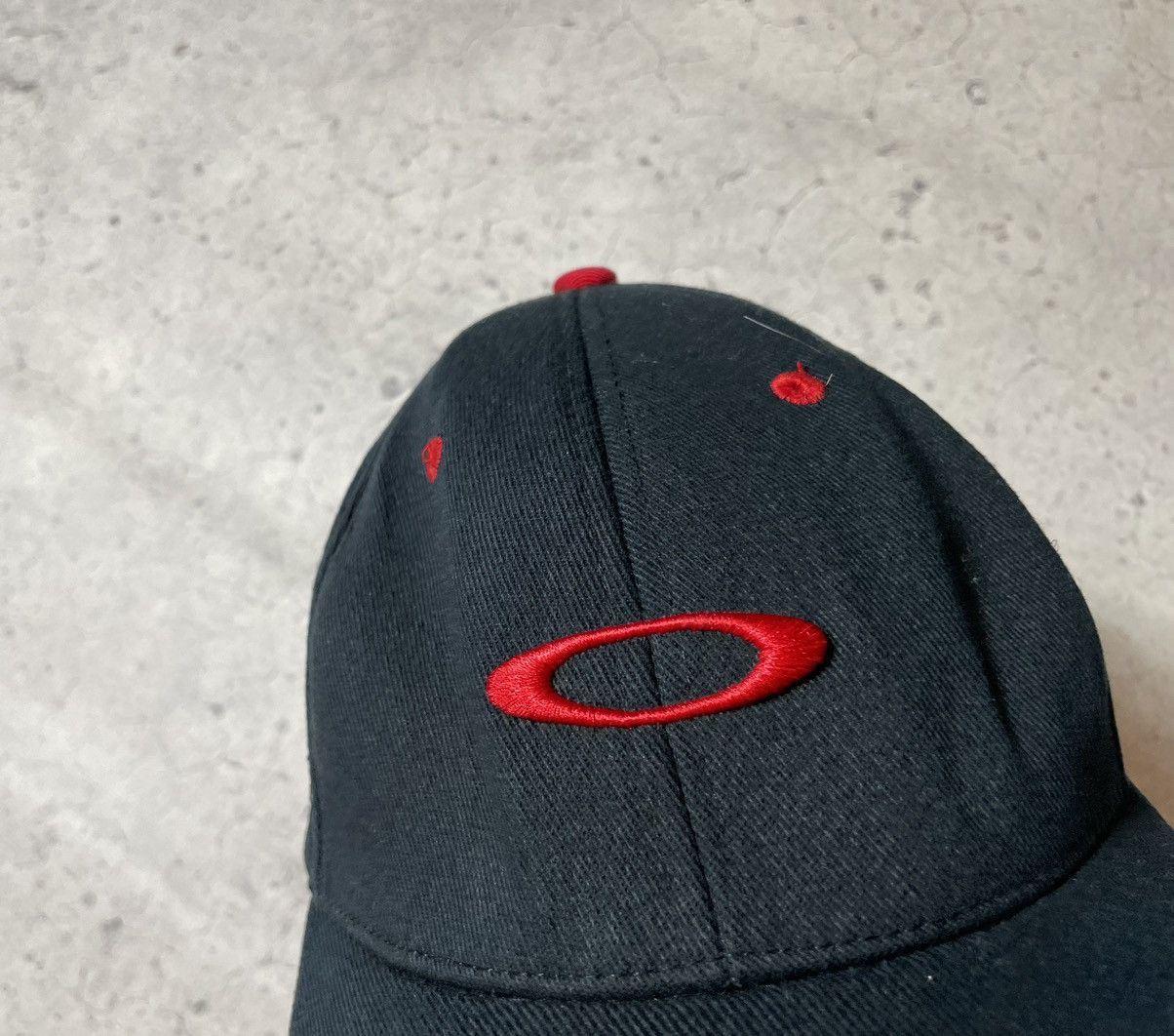 Oakley × Vintage Vintage Oakley Big Logo Gorpcore Cap Size ONE SIZE - 4 Thumbnail