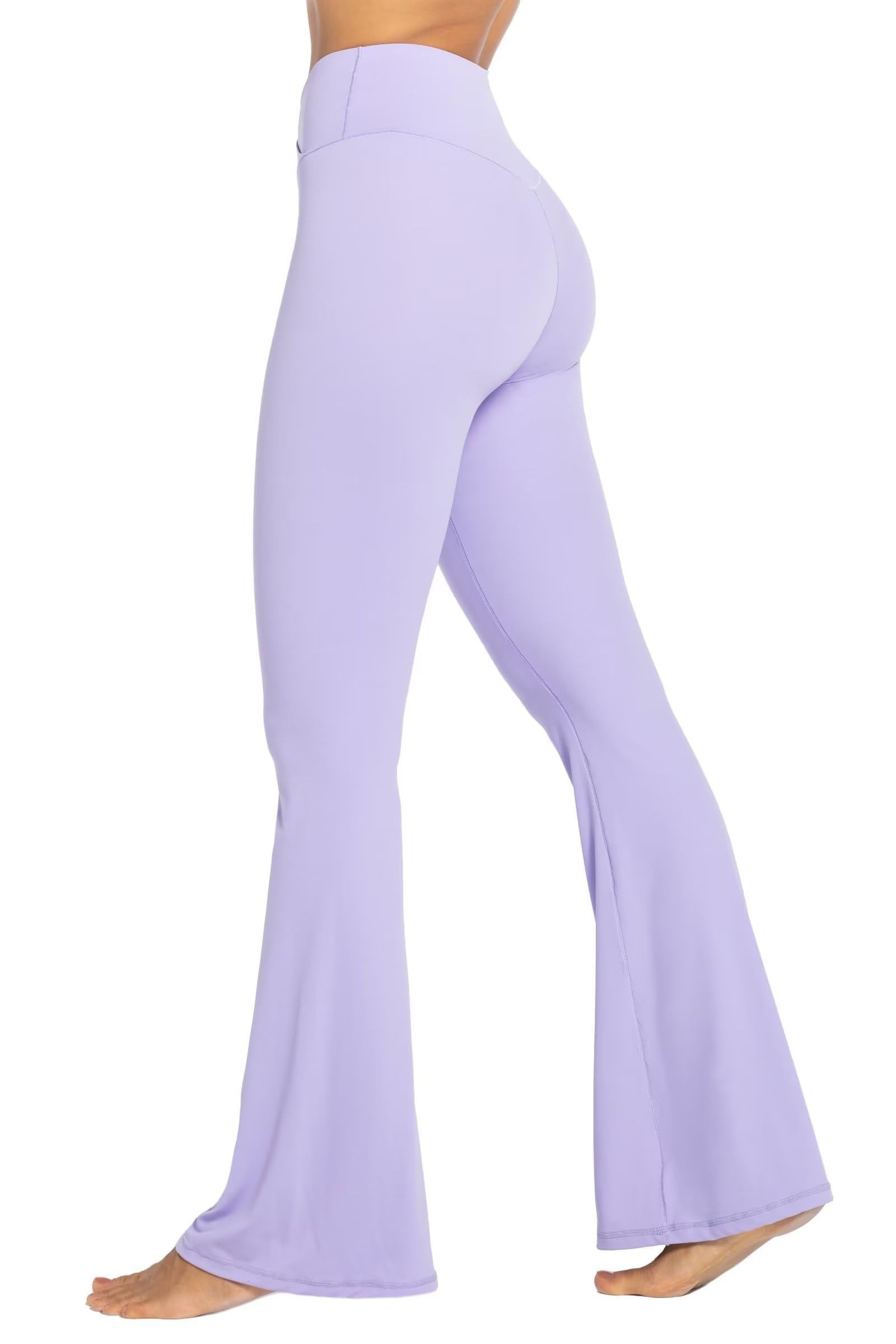 Other Flare Leggings, Crossover Yoga Pants with Tummy Control Size XS / US 0-2 / IT 36-38 - 2 Thumbnail