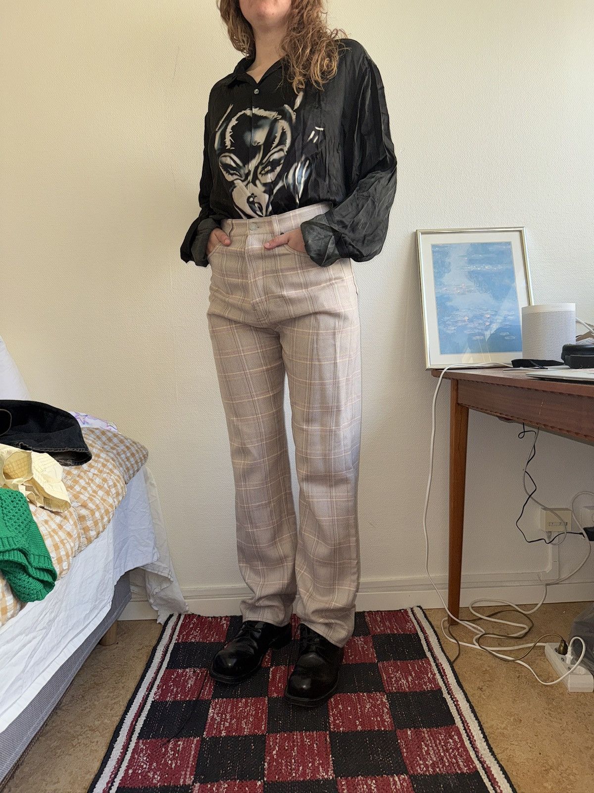 Acne Studios Acne Studios “Panger Check” trousers — AW25 sample Size US 29 - 3 Thumbnail