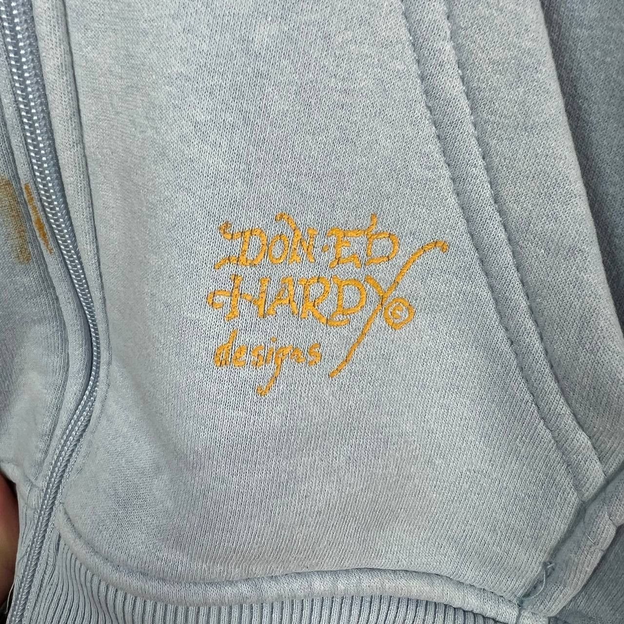 Ed Hardy Ed Hardy Christian Audigier Vintage Zip Hoodie Size XS / US 0-2 / IT 36-38 - 9 Thumbnail