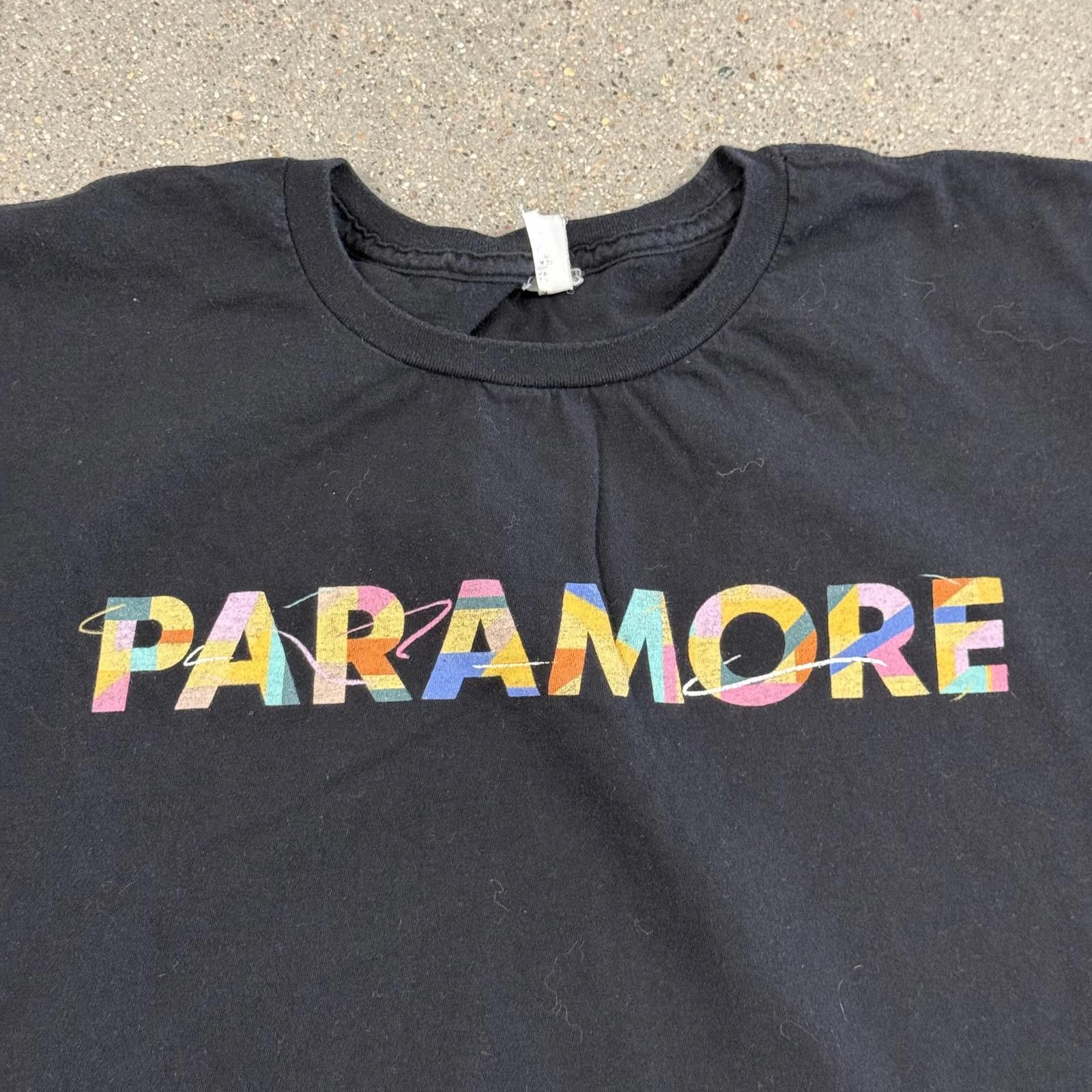 Salvatore Ferragamo Vtg Y2K PARAMORE Logo Shirt XL Pacific Tag Made in USA RARE Size US XL / EU 56 / 4 - 2 Thumbnail