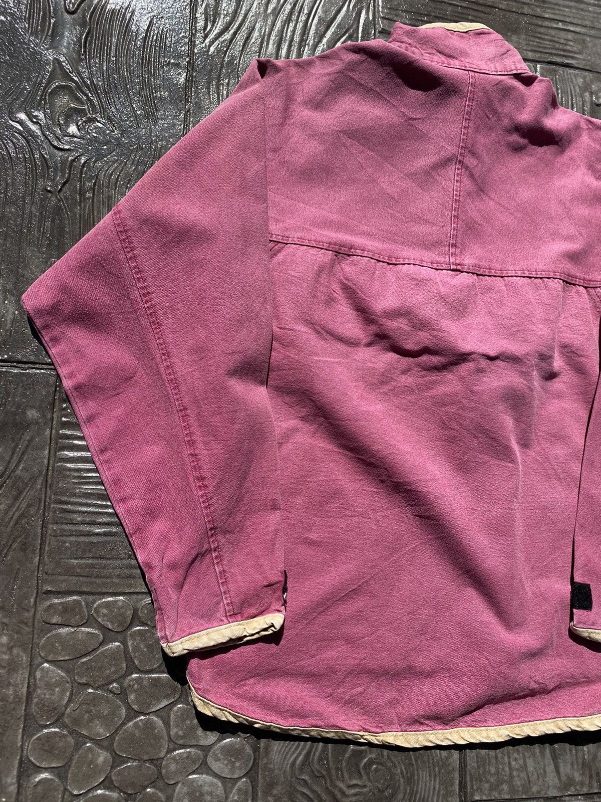 KAVU × Vintage Vintage Rare 90’s KAVU Sunfaded Halfzip Jumper Size US M / EU 48-50 / 2 - 13 Thumbnail