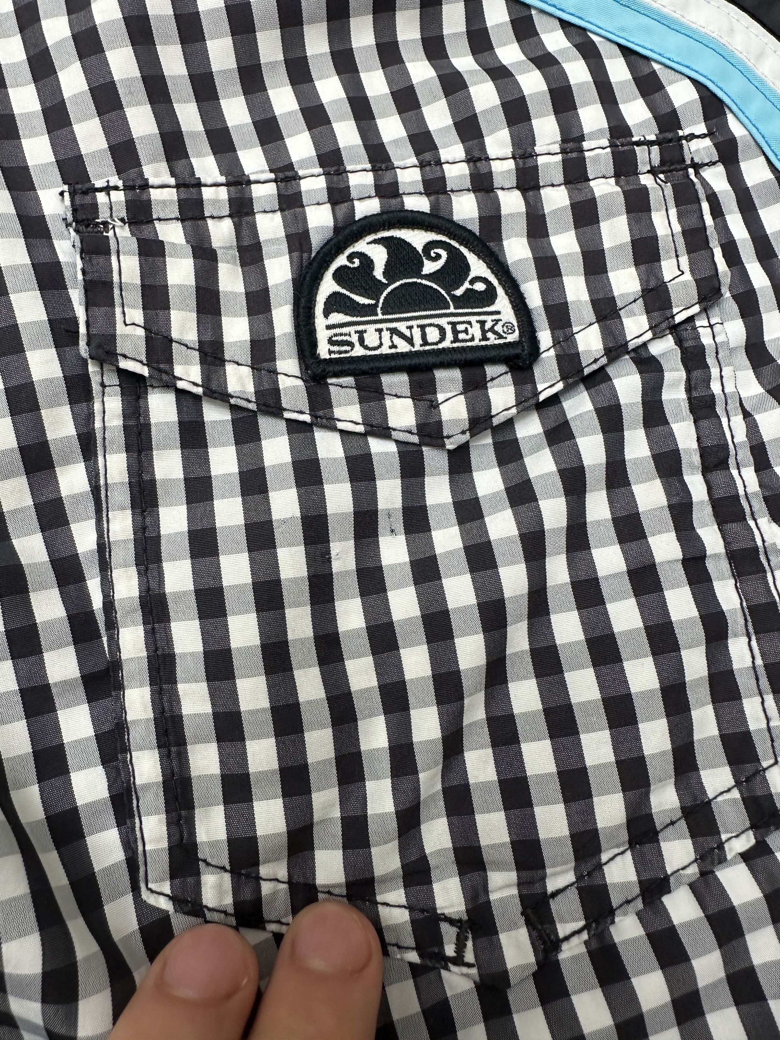 Sundek Sundek 29 Check Board Shorts Trunks Bath Suit Size 29 S Size US 29 - 12 Thumbnail
