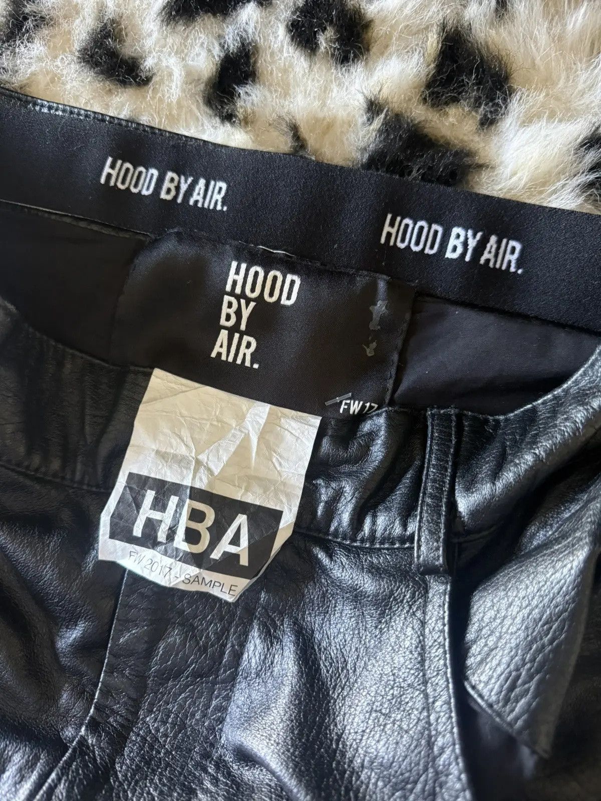 Hood By Air Sample Leather Strapped Pants Size US 30 / EU 46 - 3 Thumbnail
