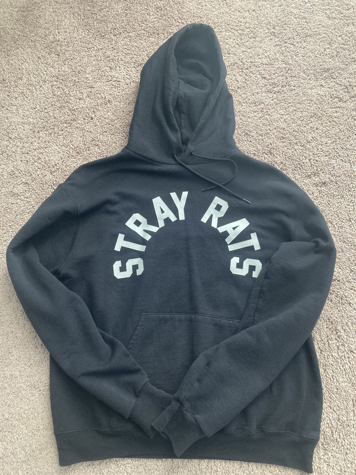 Frank Ocean × Stray Rats Stray Rats OG Arc Logo Hoodie Black Size US M / EU 48-50 / 2 - 1 Thumbnail