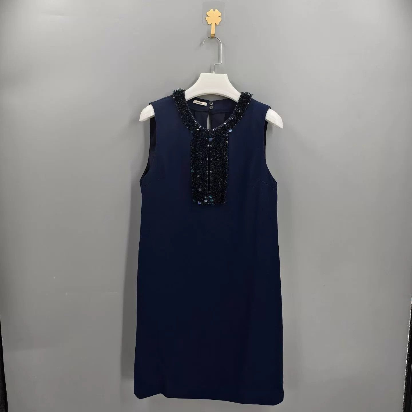 Miu Miu MIU MIU diamond sequin dress 40 99 Size S / US 4 / IT 40 - 1 Thumbnail