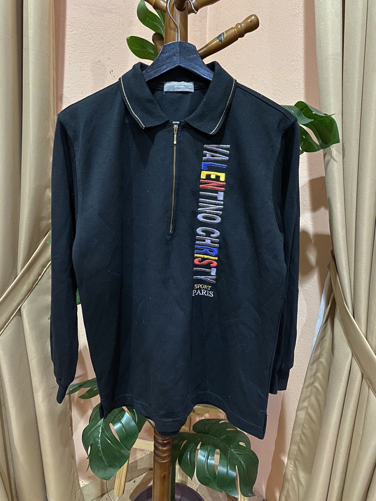 Vintage VINTAGE VALENTINO CHRISTY HALF ZIPPER Size US M / EU 48-50 / 2 - 3 Thumbnail