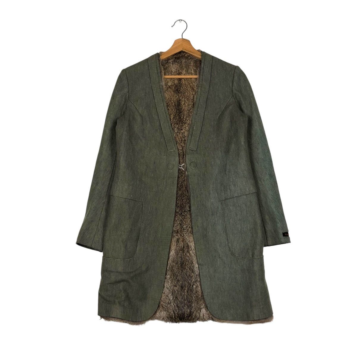Undercover 🔥RARE UNDERCOVER RABBIT FUR COATS RUNWAY COLLECTIONS Size XS / US 0-2 / IT 36-38 - 4 Thumbnail