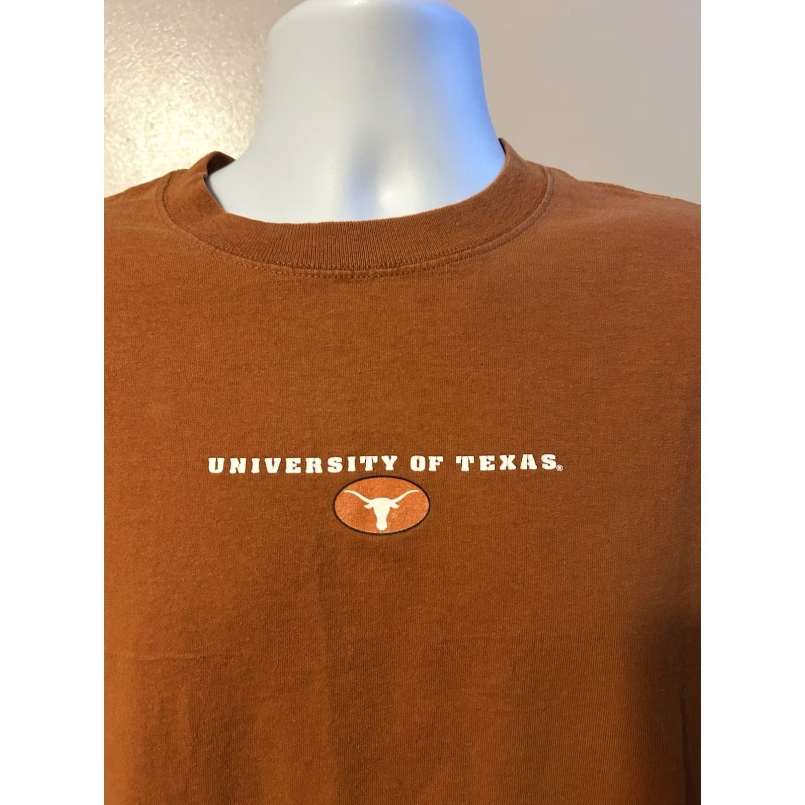 Vintage VINTAGE University Of Texas Longhorns Shirt Adult Medium Burnt Orange Short Sleeve Size US M / EU 48-50 / 2 - 6 Thumbnail