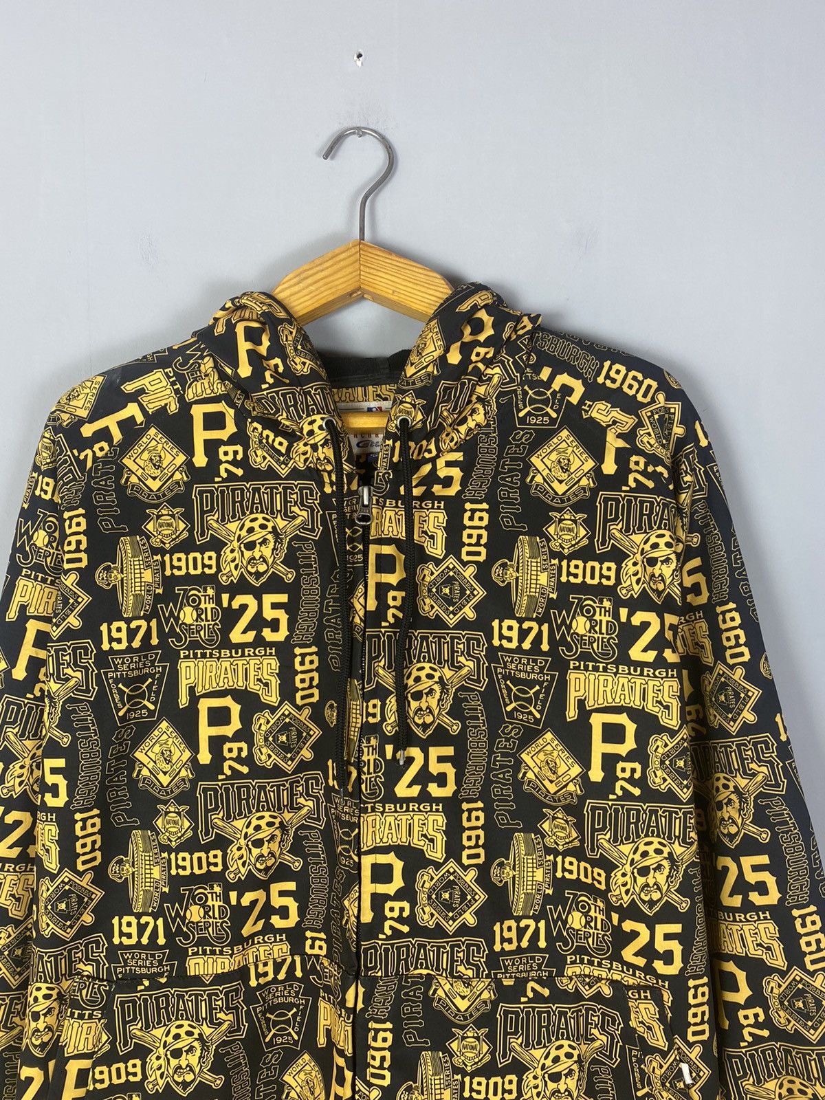 Vintage Pittsburg pirates monogram jacket genuine merchandise Size US XXL / EU 58 / 5 - 2 Thumbnail