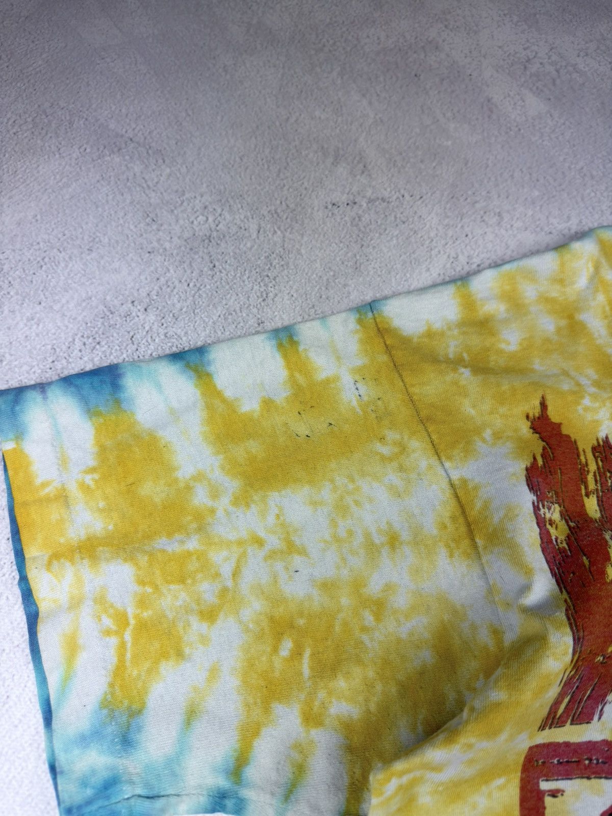 Liquid Blue 1991 Guns N' Roses Use Your Ilusion Tour Liquid Blue Tie Dye Size US XL / EU 56 / 4 - 7 Thumbnail