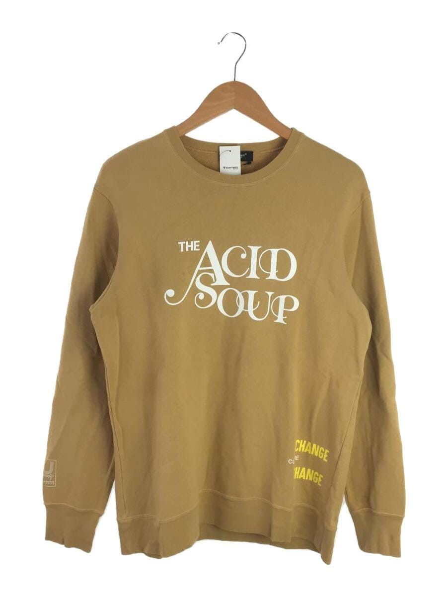 image of Undercover Ss19 The Acid Soup Sweater in Yellow, Men's (Size Medium)