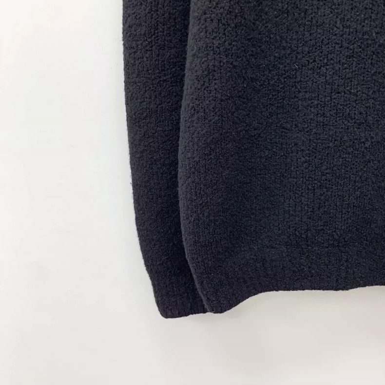 Louis Vuitton Louis Vuitton Black logo intarsia wool-cashmere crewneck s Size US M / EU 48-50 / 2 - 4 Thumbnail