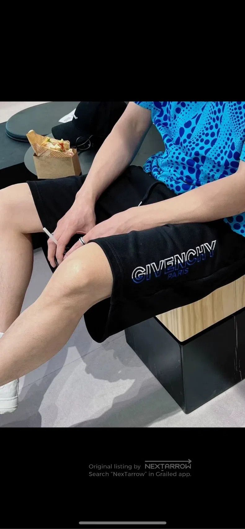 Givenchy Givenchy SizeL Gradient Logo Embroidered Shorts, Sizes L an Size US 31 - 6 Thumbnail