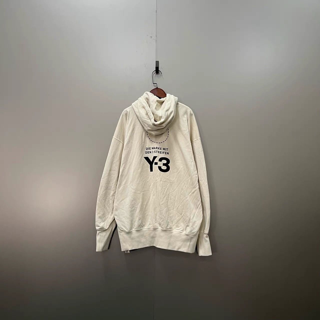 Y-3 Y-3 Off-white Back Logo Hoodie K28 Size US S / EU 44-46 / 1 - 2 Thumbnail