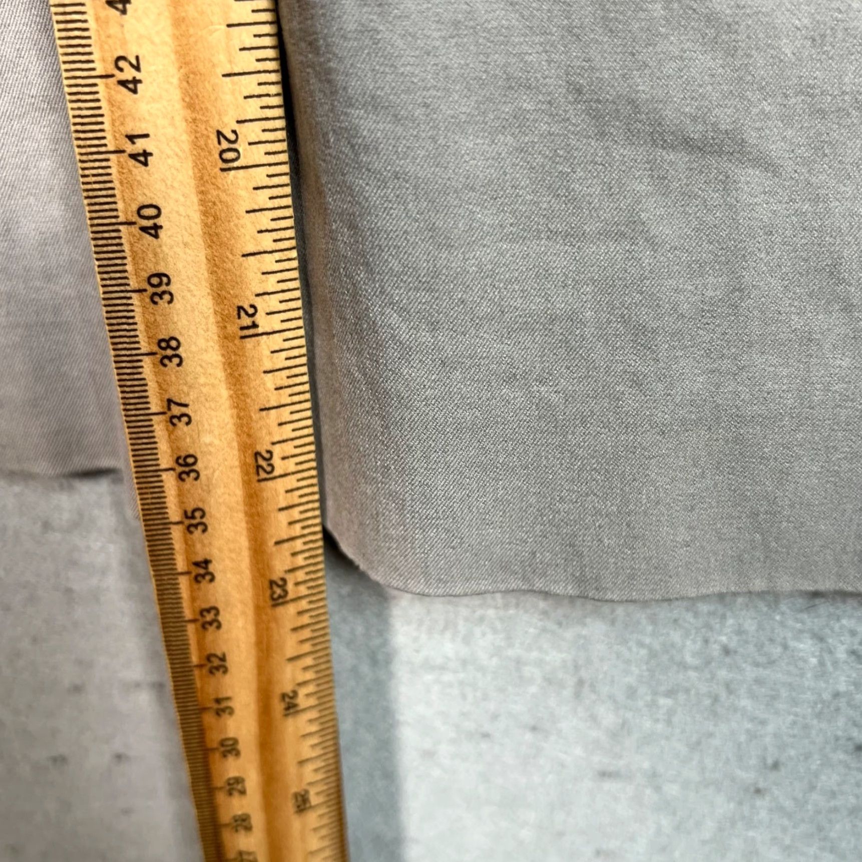 Eileen Fisher VINTAGE Eileen Fisher Pants Cropped Straight Leg 6 Gray Organic Cotton Blend Womens Size 6 Stretch Cropped 23in Inseam Womens Size 28" / US 6 / IT 42 - 7 Thumbnail