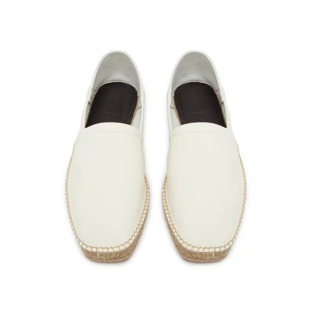 Tom Ford o1loc1c0125 J1165 Barnes Leather Espadrilles in White Size US 10 / EU 43 - 2 Thumbnail