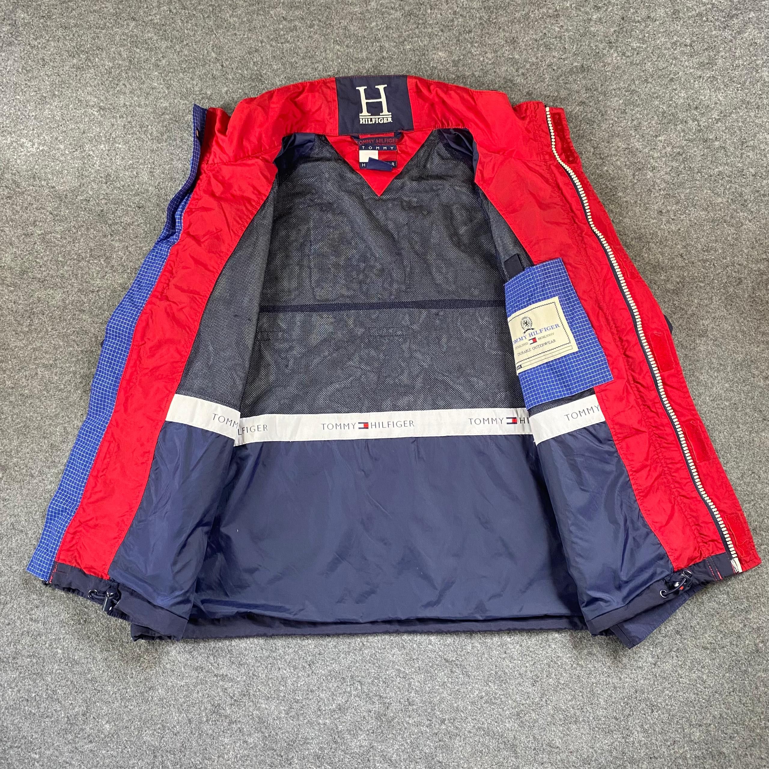 Tommy Hilfiger Vintage 90s Tommy Hilfiger Dorable Outwear Hoodies Jacket Size US L / EU 52-54 / 3 - 6 Thumbnail