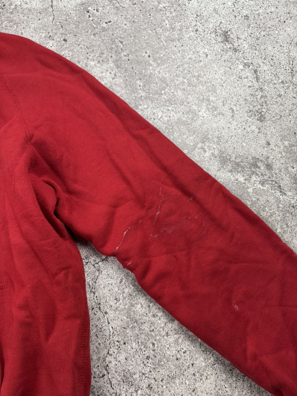 Nike Vintage Nike distressed Y2K big logo baggy hoodie Size US L / EU 52-54 / 3 - 6 Thumbnail