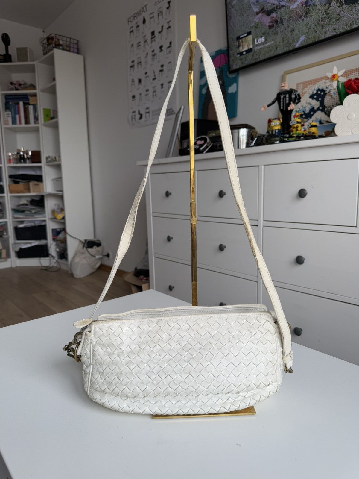 Bottega Veneta × Designer × Vintage Bottega Veneta leather crossbody shoulder bag designer luxury Size ONE SIZE - 1 Thumbnail