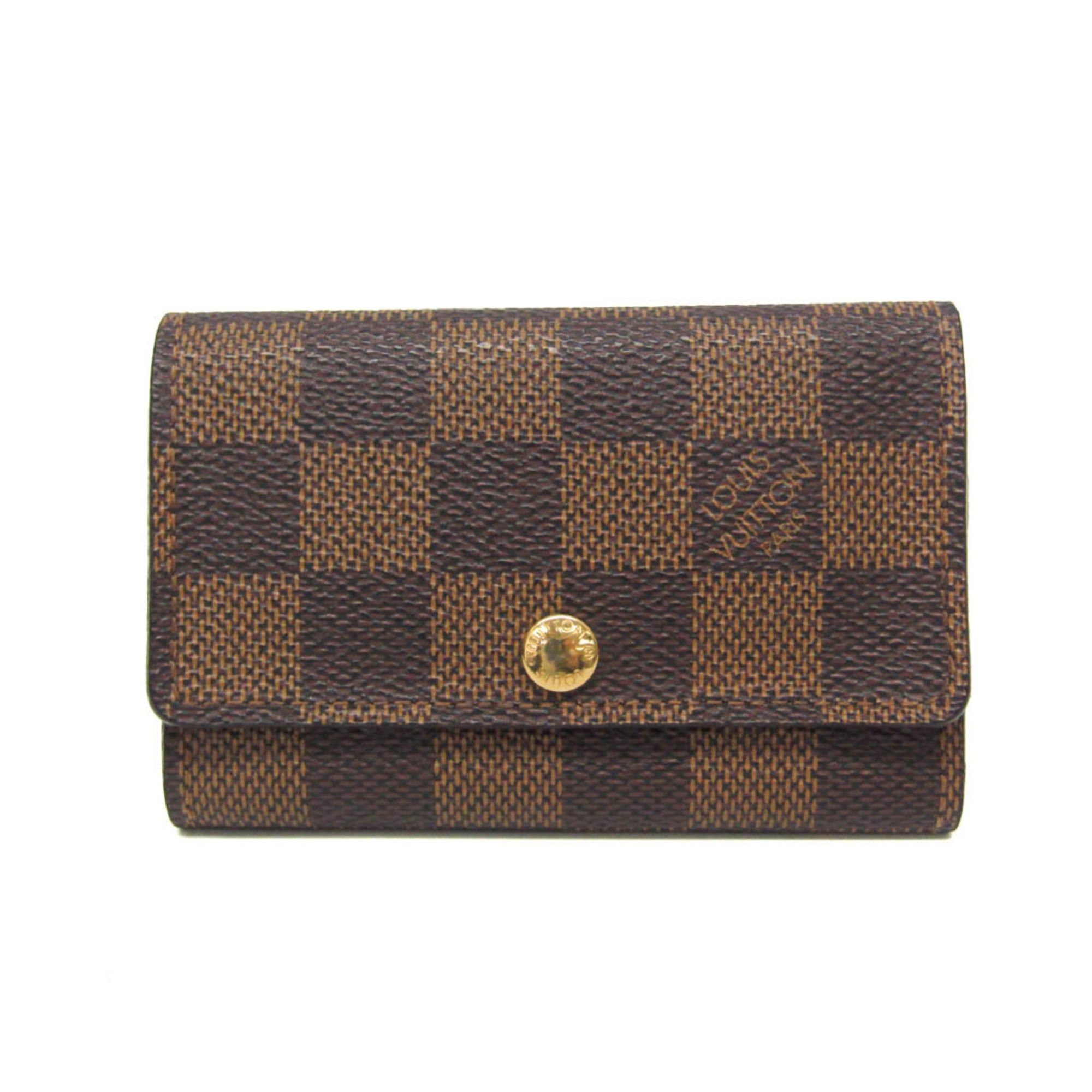 Louis Vuitton Louis Vuitton Damier 6 Key Holder N62630 Men,Women Damier Canvas Key Case Ebene Size ONE SIZE - 1 Thumbnail