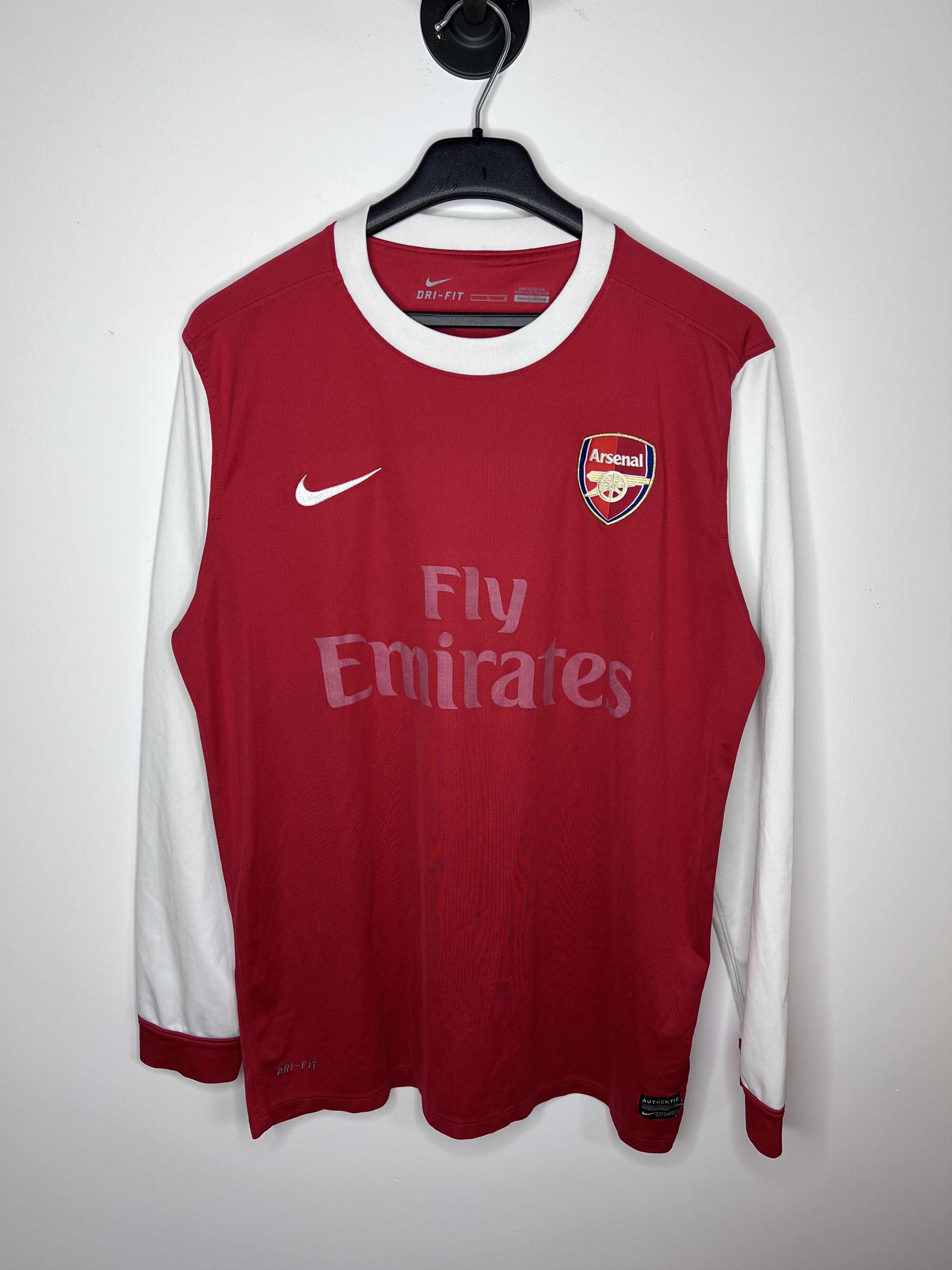 Nike NASRI #8 ARSENAL 2010 2011 HOME FOOTBALL SHIRT SOCCER JERSEY Size US L / EU 52-54 / 3 - 2 Thumbnail