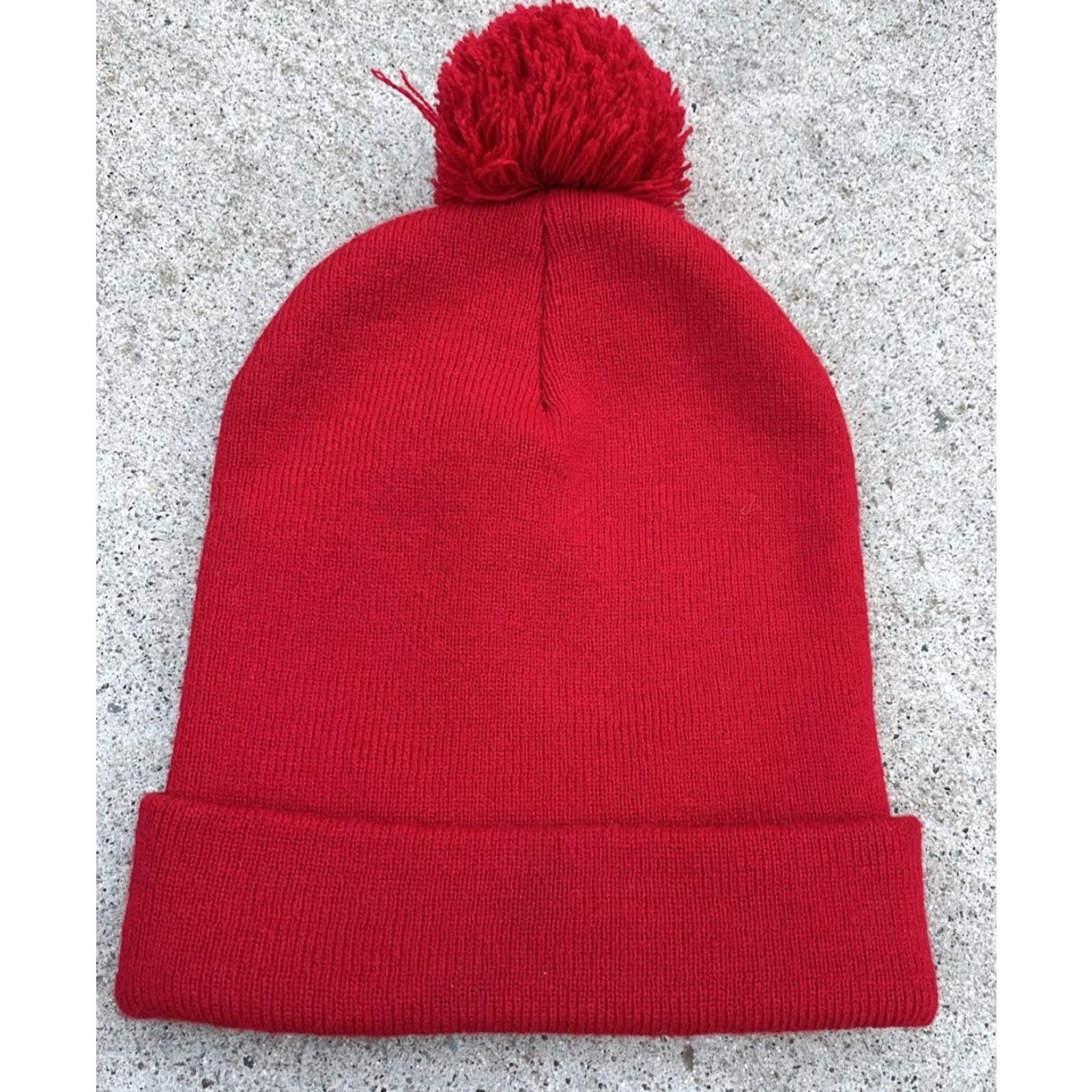 Logo 7 Insomniac Beanie Red Logo One Size Unisex Hip Hop Street Work Size ONE SIZE - 4 Thumbnail