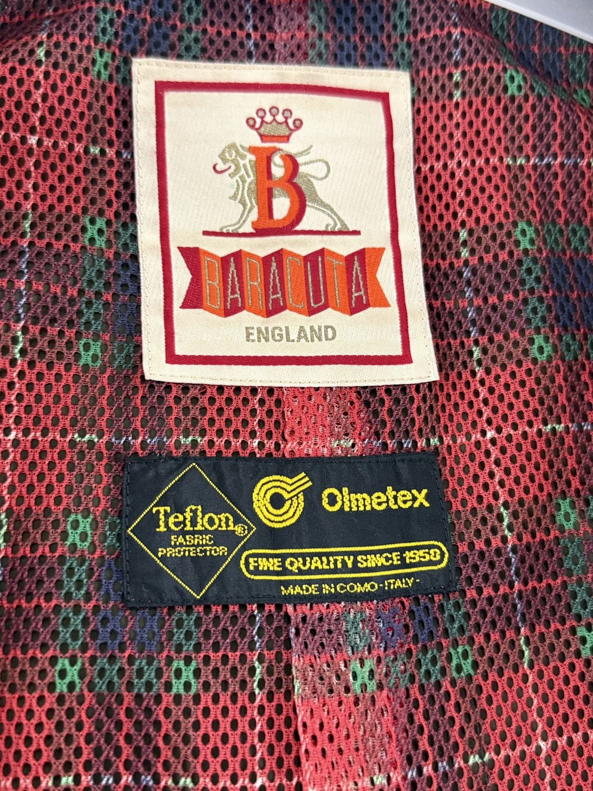 Baracuta 🔥 Baracuta ENGLAND Olmetex Very Distressed Light Jacket -M Size US S / EU 44-46 / 1 - 16 Thumbnail