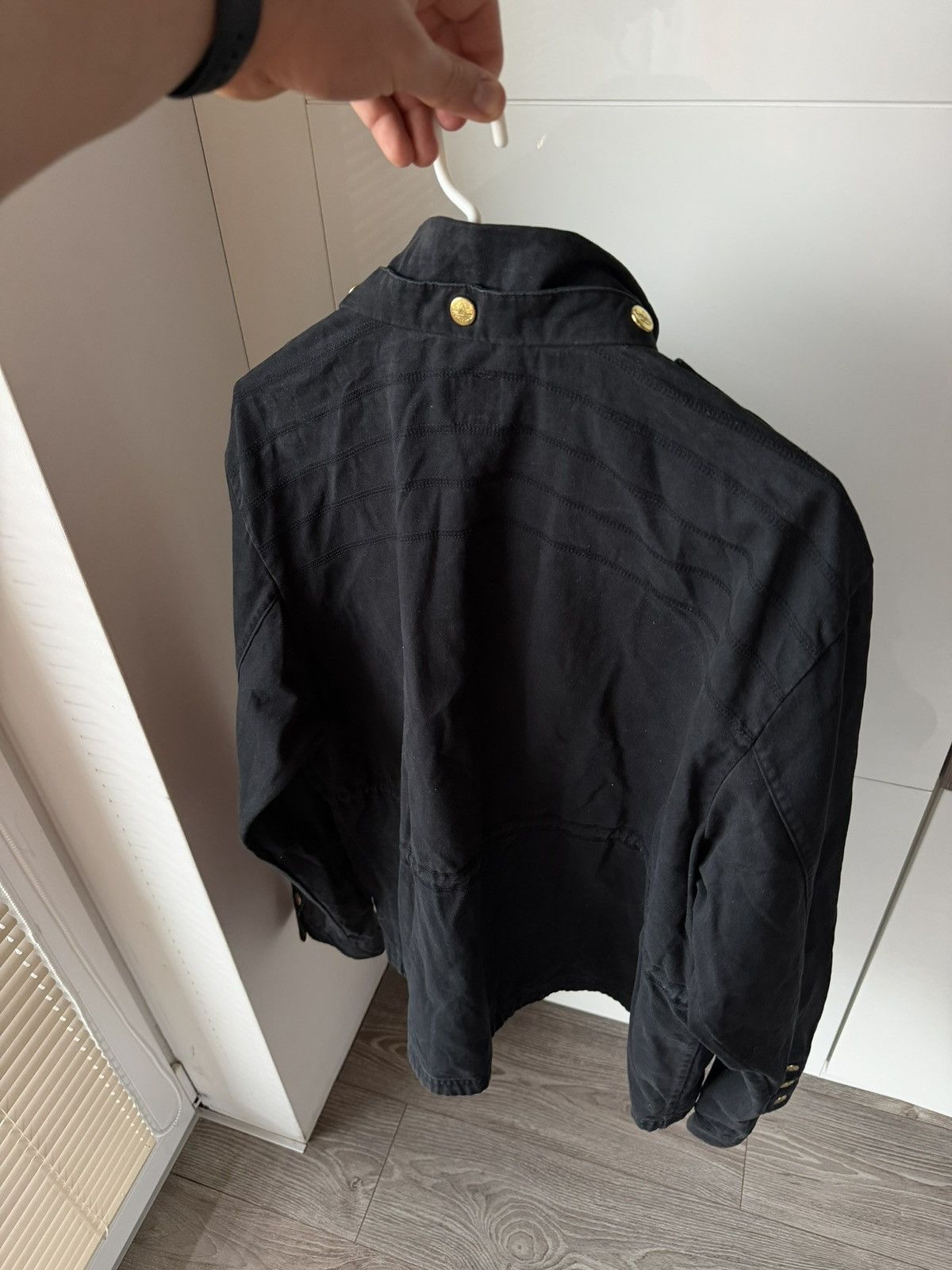 Adidas Rare Swag Avant Garde Adidas 3 Stripes Drip Cotton Jacket Size US L / EU 52-54 / 3 - 7 Thumbnail