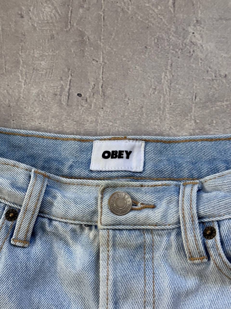 Obey Obey Propaganda ART Pants / Jeans Y2K SK8 Style Size US 30 / EU 46 - 3 Thumbnail