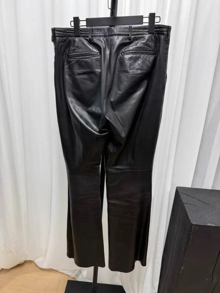 Dries Van Noten Sz 48 Dries Van Noten Leather Denim-2507 Size US 32 / EU 48 - 8 Thumbnail
