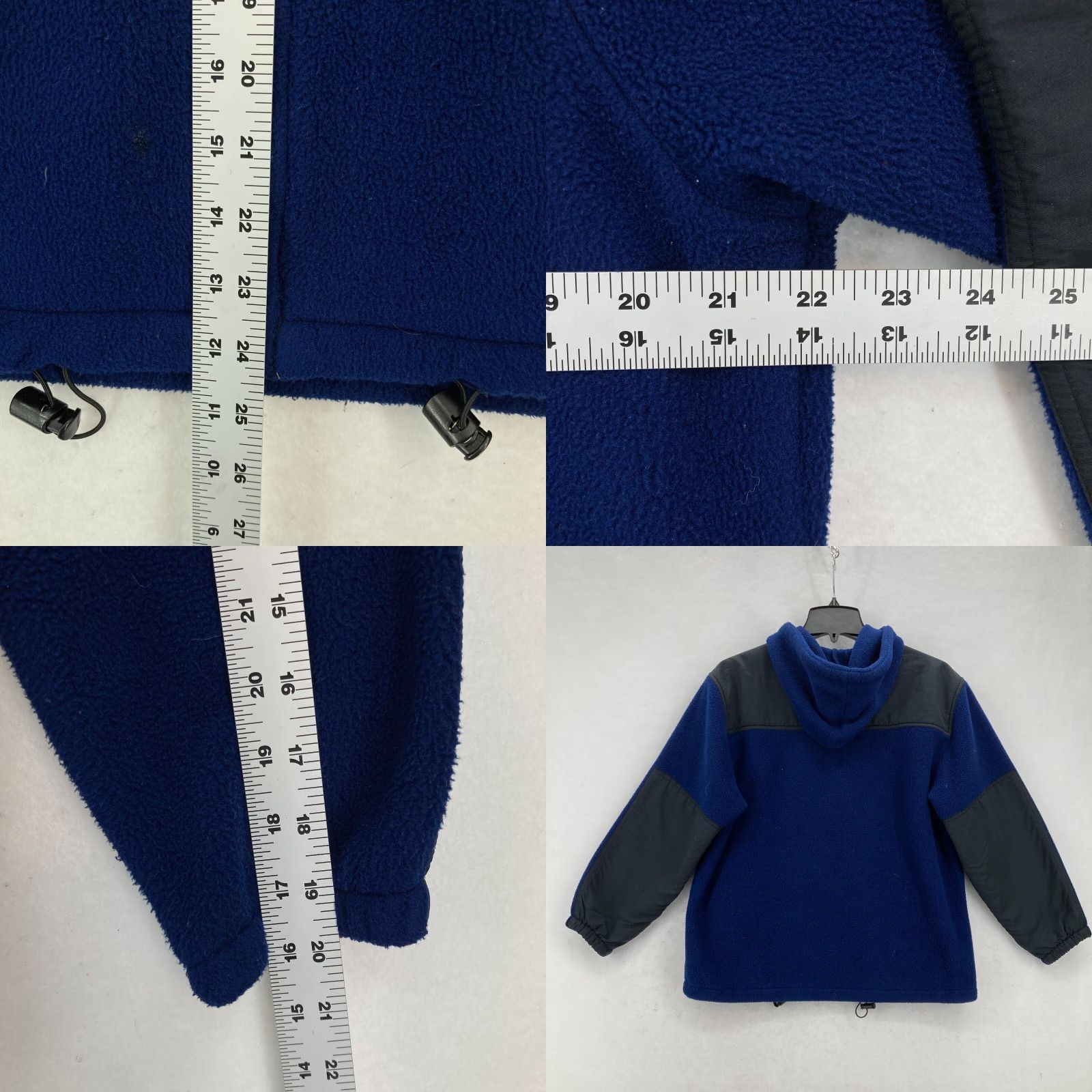 Vintage Vintage Cabela's Polartec Fleece Full Zip Jacket Women's M Blue Hooded Canada Size M / US 6-8 / IT 42-44 - 9 Thumbnail