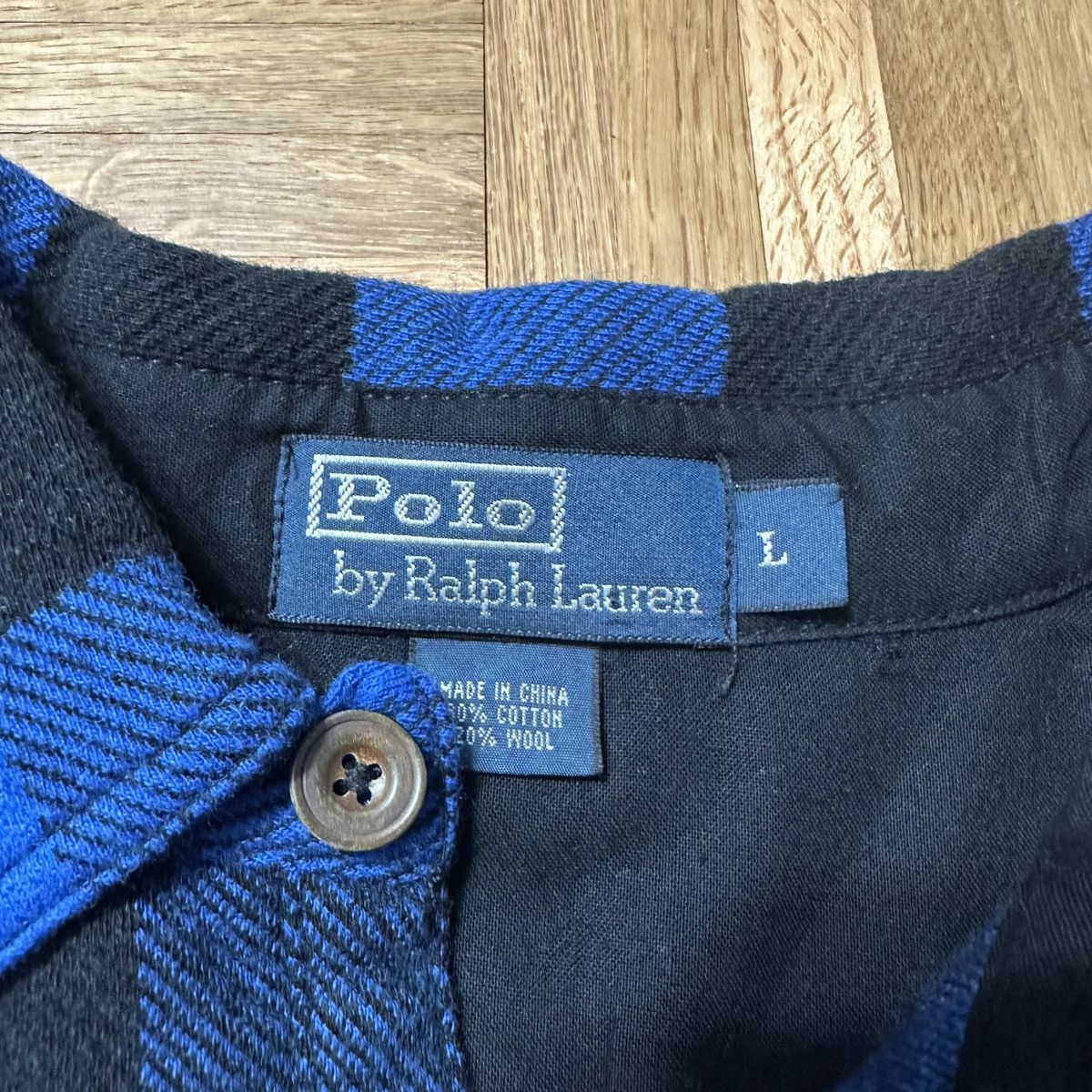 Polo Ralph Lauren Polo henley flannel shirt Size US L / EU 52-54 / 3 - 4 Thumbnail