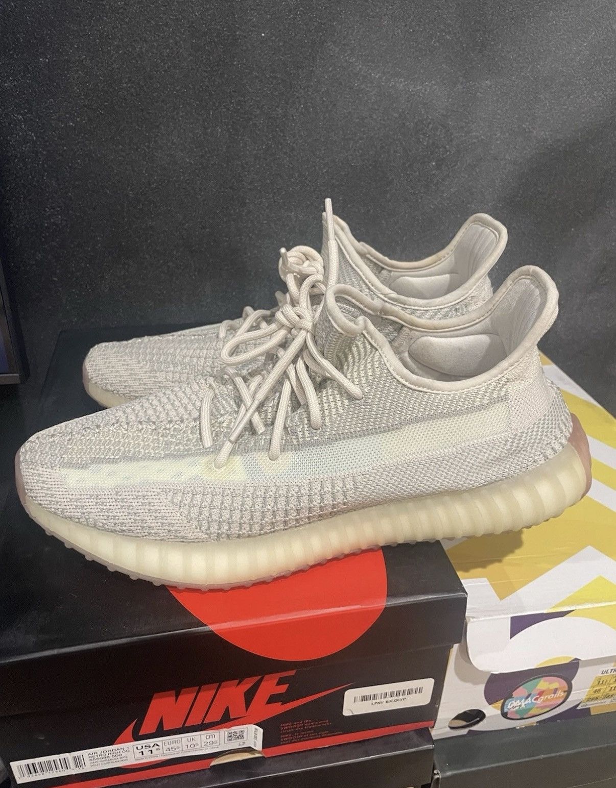 Yeezy Adidas Yeezy 350 Boost V2 Citrin Size 11.5 With Box Size US 12 / EU 45 - 1 Thumbnail