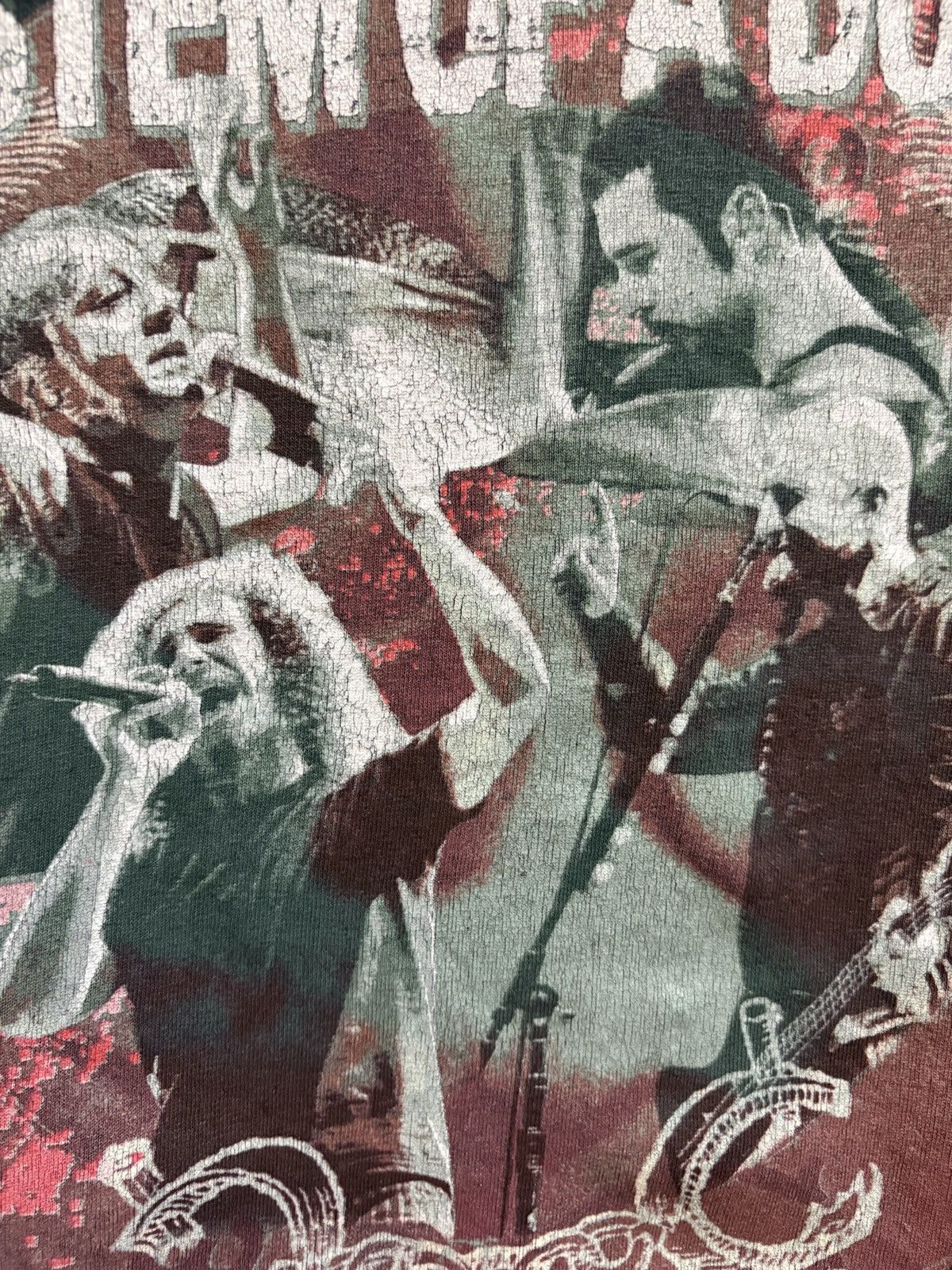 Band Tees Vintage System Of A Down Line Up Band T-Shirt Size US XXL / EU 58 / 5 - 4 Thumbnail