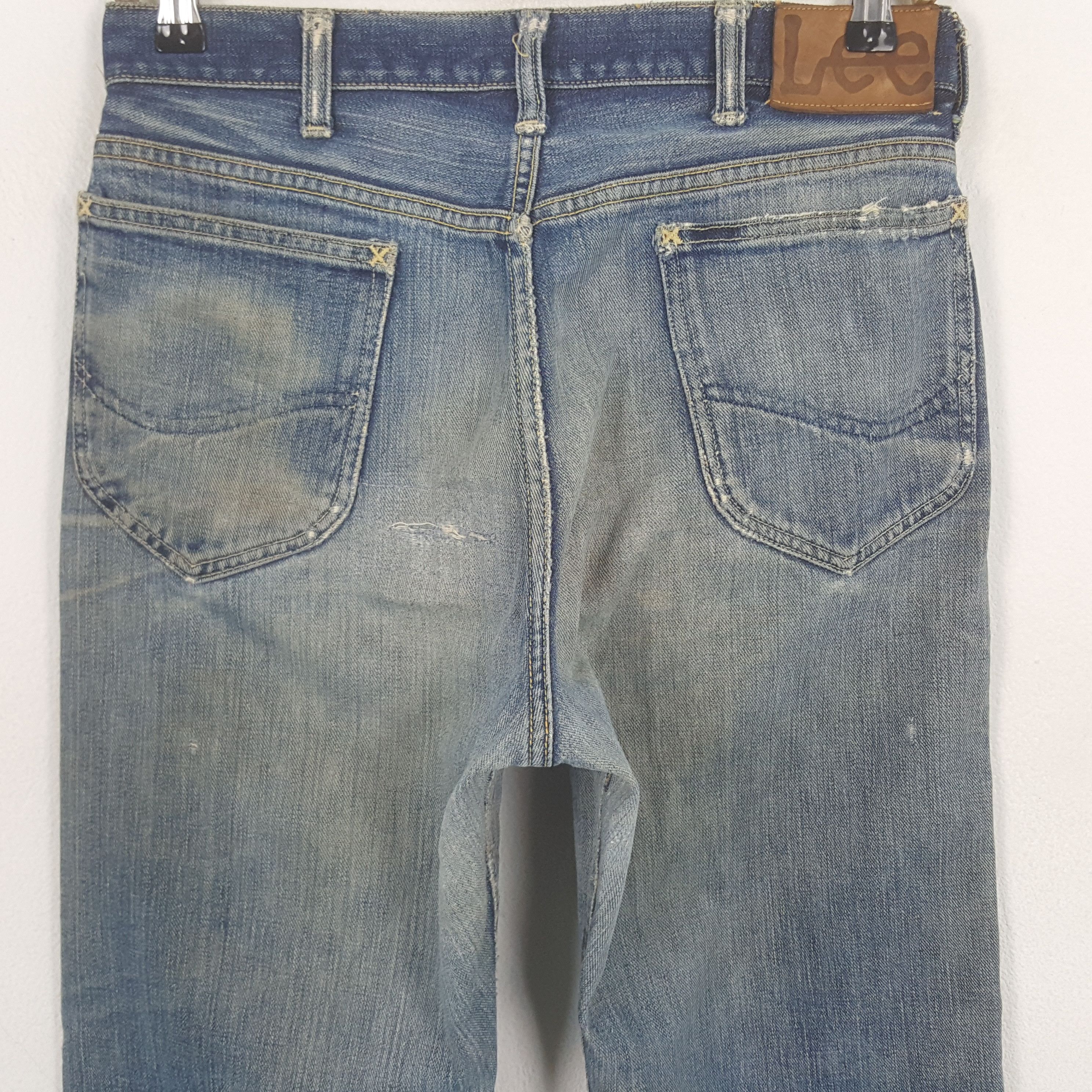 Lee Vintage 90's Lee Riders American Distressed Denim Jeans RR14 Size US 29 - 5 Thumbnail