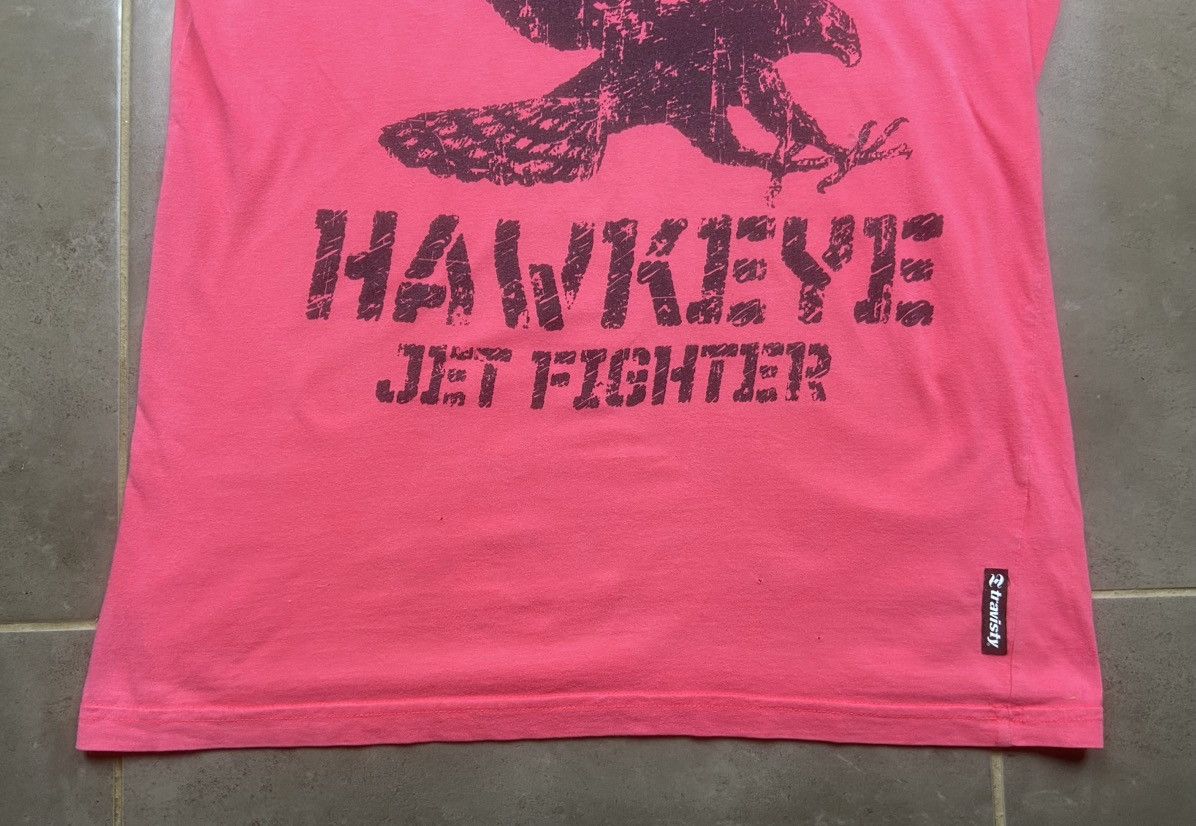 Man Made In Australia Travisty. Short sleeve shirt. Hawkeye Jet fighter Size US L / EU 52-54 / 3 - 3 Thumbnail