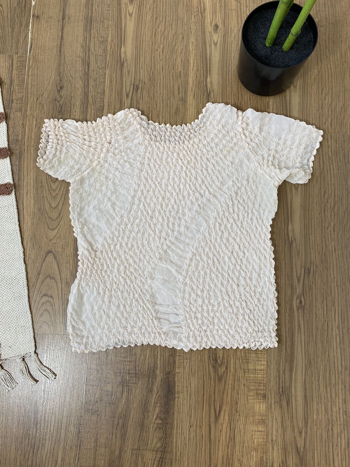 Vintage SHIBORI SRIDER POPCORN MESH TOP DOUBLET STYLE Size ONE SIZE - 5 Thumbnail