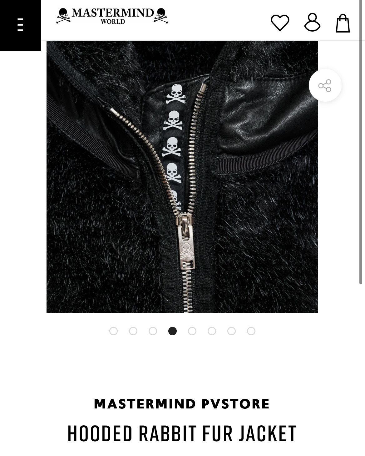 Mastermind Japan Mastermind Japan faux fur hooded jacket Size US S / EU 44-46 / 1 - 4 Thumbnail