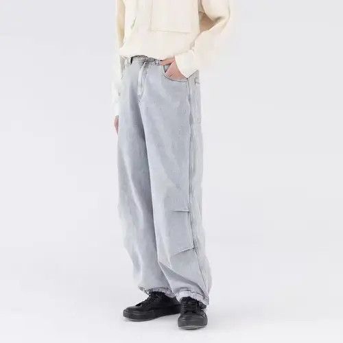 Other 20AW Indigo Union Japan Denim Light Blue Washed Pants Size US 30 / EU 46 - 2 Thumbnail