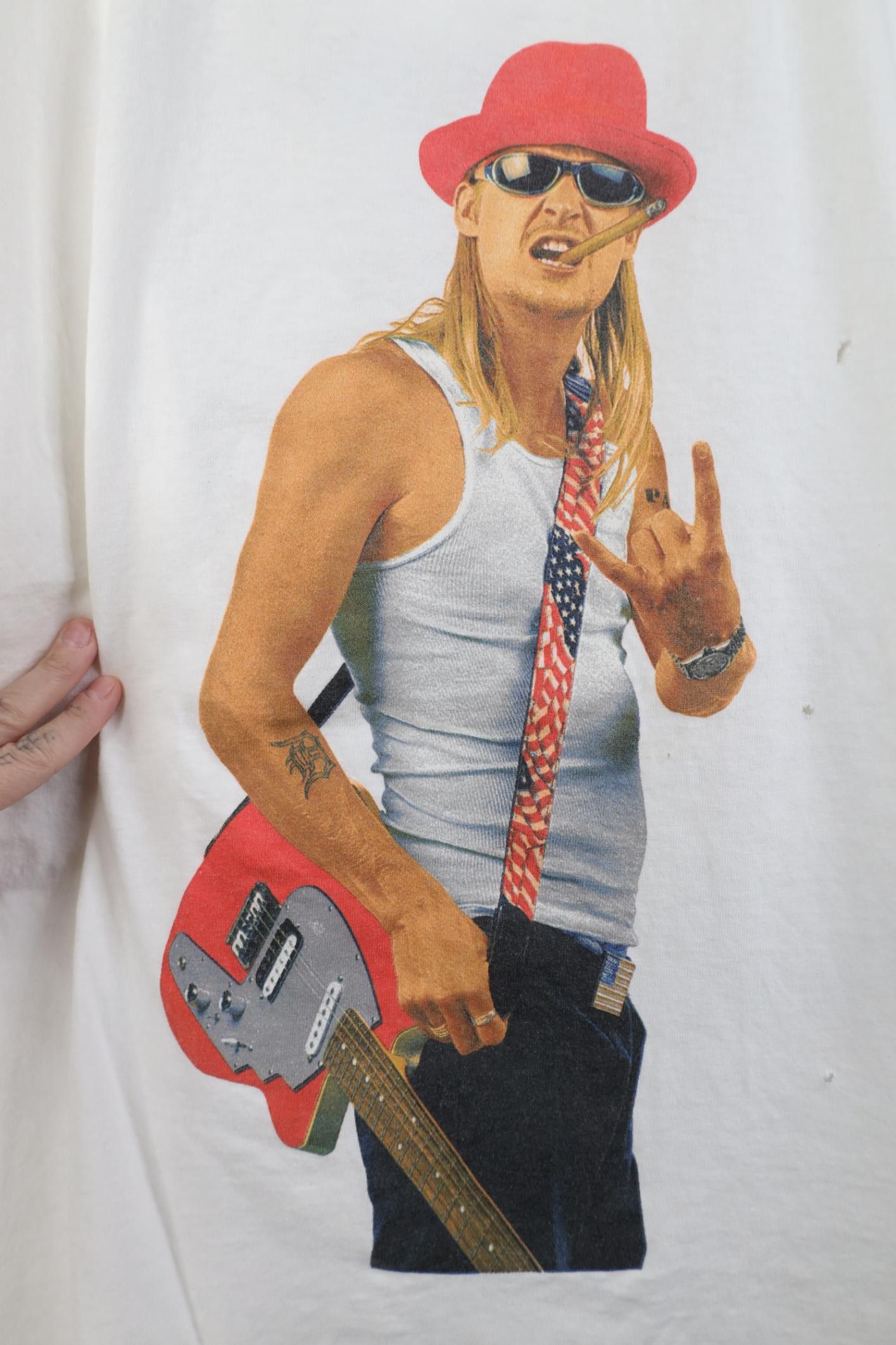 Vintage Vintage 2000 History of Rock Kid Rock Band T-Shirt Cotton Size US XL / EU 56 / 4 - 4 Thumbnail
