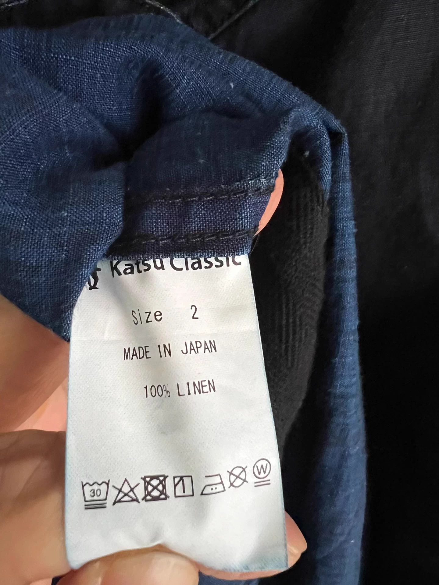 Polo Ralph Lauren Porter Classic Linen Button Indigo Silicone Fading Denim 2 Size US M / EU 48-50 / 2 - 6 Thumbnail